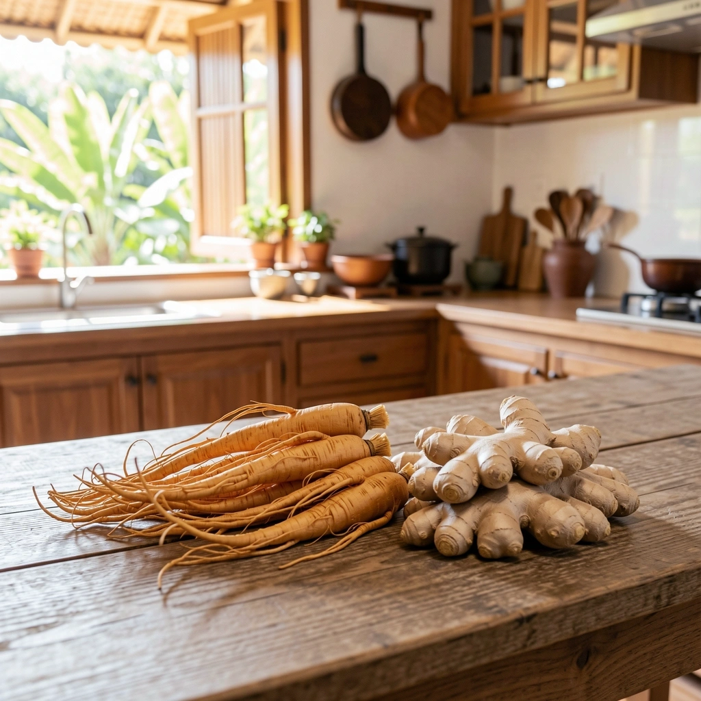 Natural ingredients for men's vitality